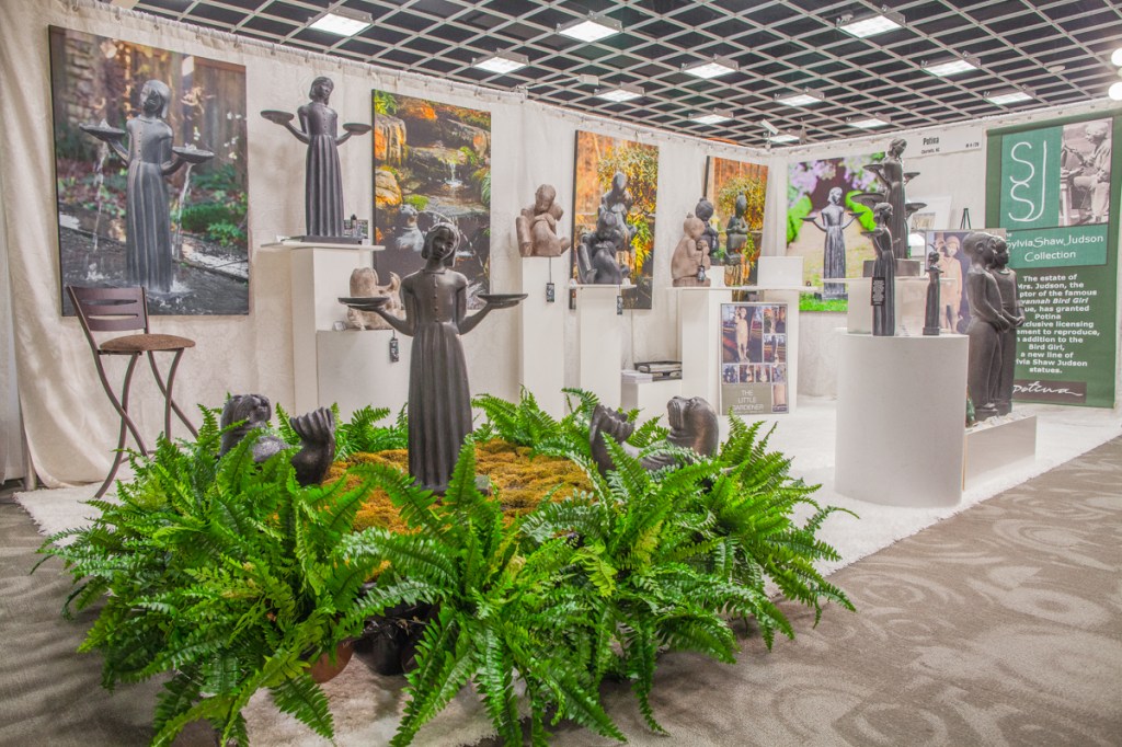 Potina market display booth